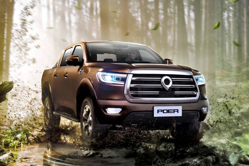 В РФ стартовали продажи пикапа Great Wall Poer: дизель, &laquo;автомат&raquo; и удобный полный привод