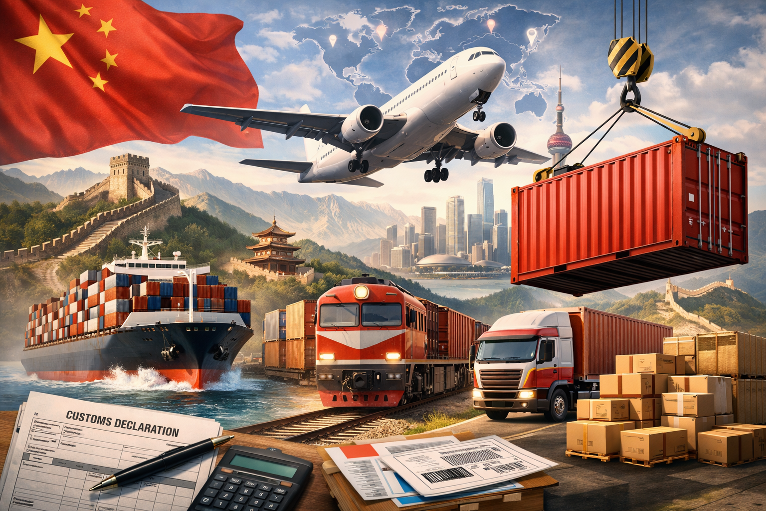 Особенности доставки товаров из Китая